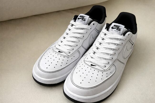 TEMUで購入したナイキ風エアフォース1スニーカーの全体写真